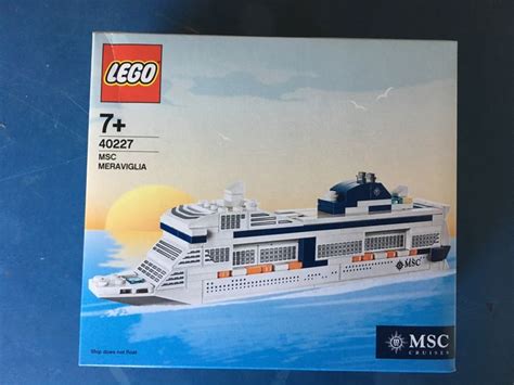 LEGO 40227 Ferries MSC Meraviglia Cruise Ship | BrickEconomy