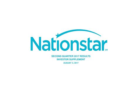Nationstar Mortgage Holdings 2017 Q2 - Results - Earnings Call Slides ...