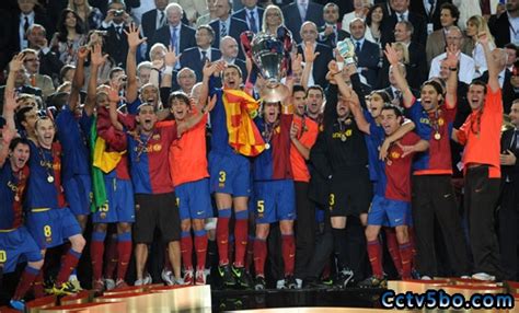 2009年欧冠决赛 巴塞罗那vs曼联 全场录像回放【5播体育】