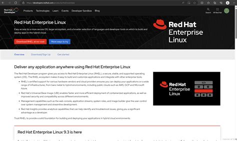 Red Hat Enterprise Linux RHEL 8.6 下载安装_redhat下载-CSDN博客