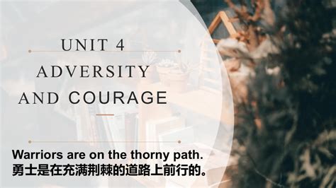 人教版（2019） 选择性必修第三册 Unit 4 Adversity and Courage Words and expressions课件 ...