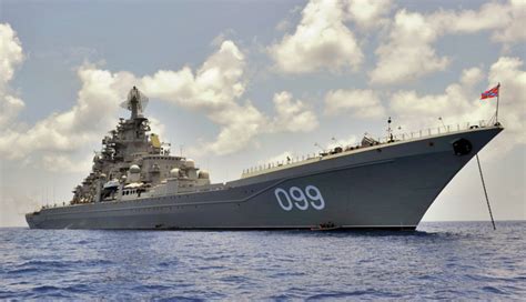 苏/俄海军1144型4号舰彼得大帝号核动力巡洋舰