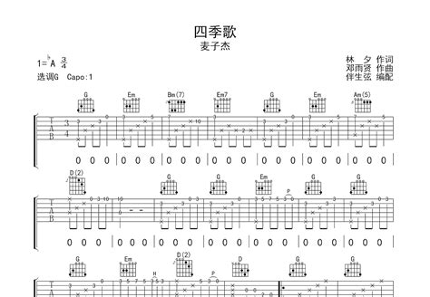 刘钧 - 听闻远方有你（指弹谱＆弹奏示范/北尚吉他） [听闻远方有你 改编指弹 北尚吉他 吉他指弹 指弹] 吉他谱