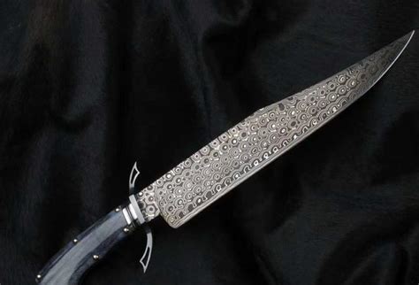 大马士革钢刀VG10户外高硬度猎刀手工作野营求生随身直刀军刀收藏-阿里巴巴
