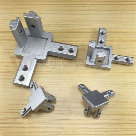 工业铝型材配件 直角连接件 压铸角码 90度连接件 外置单个角件-阿里巴巴