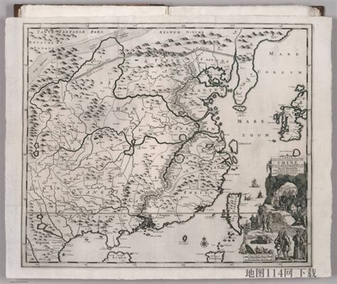 1728年大清帝国地图(荷)-地图114网
