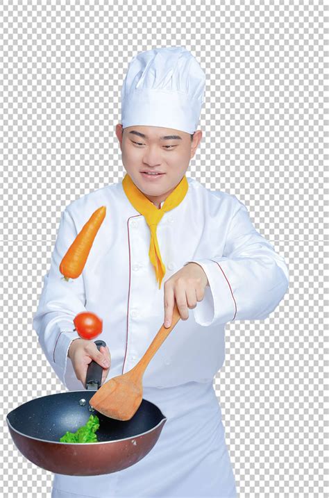 手持大勺的厨师形象高清图片下载-正版图片501578115-摄图网