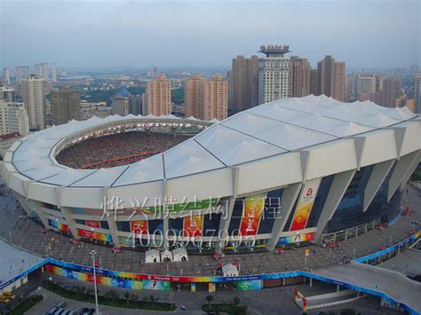 【八万人体育馆】上海美观PTFE膜结构体育场馆 - 烨兴膜结构