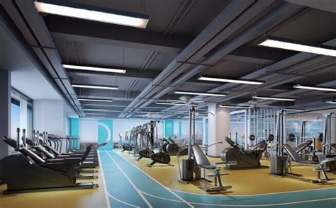 健身房|空间|室内设计|二零四六DESIGN - 原创作品 - 站酷 (ZCOOL)