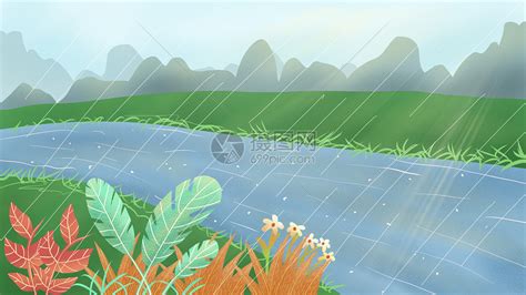 毛雨图片