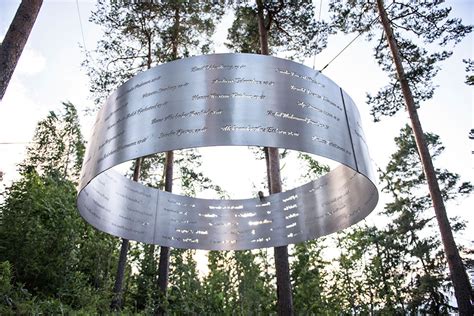 挪威于特岛惨案纪念之环-纪念园、陵园案例-筑龙园林景观论坛