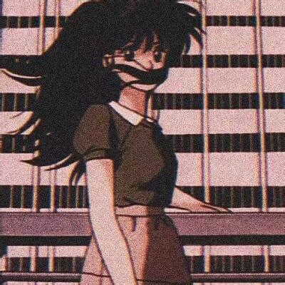 复古风卡通动漫头像女生
