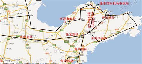 环渤海高铁2030规划图,沿海高铁线路图,沿海高铁_大山谷图库