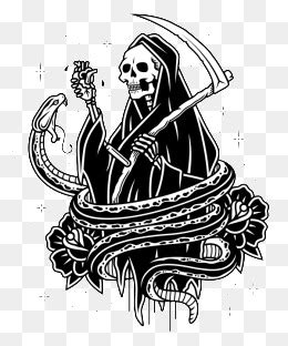 非主流黑白死神头像