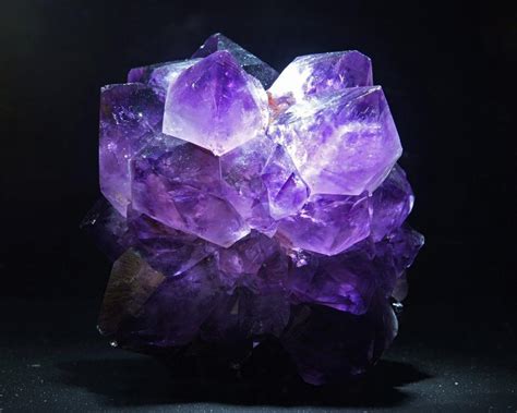 包邮紫水晶柱纯天然紫水晶柱原石打磨一物一图单尖六棱柱摆件_虎窝淘