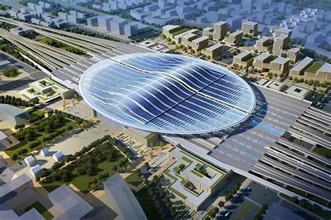 雄安高铁站已全面转入地上主体结构施工 预计明年底投用_图片_中国小康网