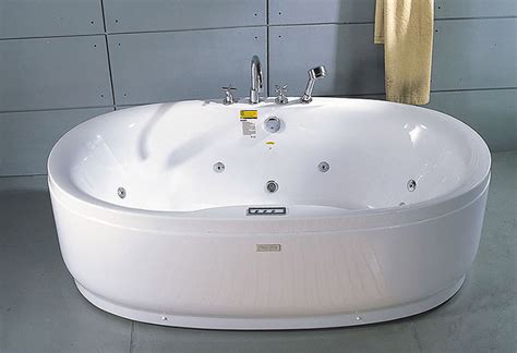 帝王洁具效果图 赫尔曼系列欧式贵妃超薄亚克力浴缸图片-卫浴网