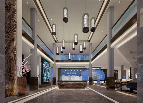 深圳同乐新城新中式售楼部-商业展示类装修案例-筑龙室内设计论坛