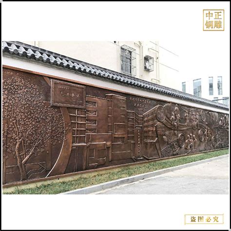 大型室外浮雕墙铸造_铜雕_雕塑-河北中正铜雕工艺品制作生产厂家