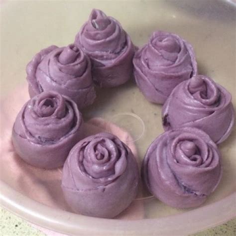 【紫薯双色花卷的做法步骤图，怎么做好吃】happy哥的妈咪_下厨房