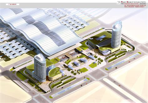 武广客运专线新长沙站交通枢纽站前广场工程 - 长沙市规划设计院有限责任公司