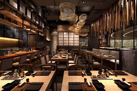 日式料理店|空间|室内设计|Z37715446 - 原创作品 - 站酷 (ZCOOL)