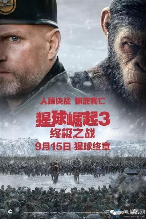 《猩球崛起3：终极之战》内地定档预告+宣传海报_3DM单机