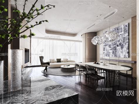 超级豪宅云端总裁公馆|CCD香港郑中设计事务所-设计案例-建E室内设计网