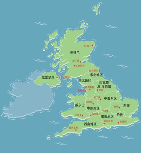 英国地理位置英文简介 地球科学