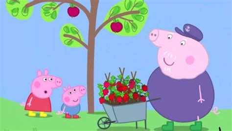 小猪佩奇学英语绘本故事Level4 第11集 猪爷爷的池塘 Grandpa Pig