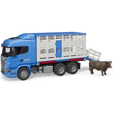 Камион Bruder Agriculture - Scania R-Series, Транспорт на добитък - eMAG.bg