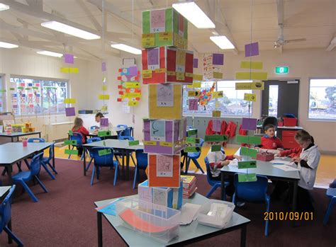 小学现代教室布置效果图大全 – 设计本装修效果图