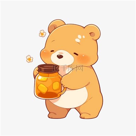爱吃蜂蜜的熊_炸虾-站酷ZCOOL