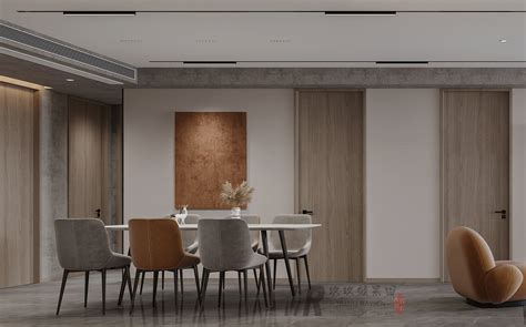 现代客餐厅-玖玖设计表现-室内设计-拓者设计吧