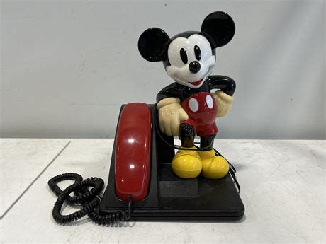 Urban Auctions - VINTAGE MICKEY MOUSE TELEPHONE (15” tall)