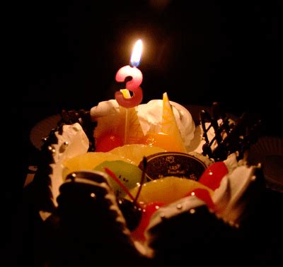 PS制作GIF动画图片教程：打造生日蛋糕上燃烧的蜡烛效果_PS爱好者教程网