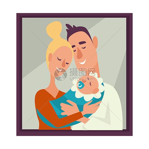 年轻待产的夫妻拿着婴儿用品甜蜜互动高清图片下载-正版图片506949030-摄图网