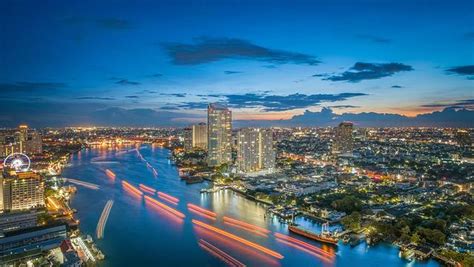 在曼谷的暮光时间高清图片下载-正版图片507534721-摄图网