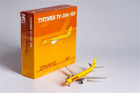 NG Models 40005 Tupolev Tu204-100S DHL | AviationMegastore.com