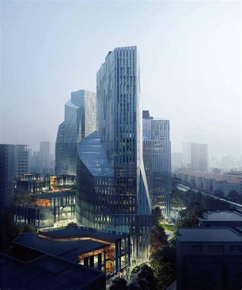 BIM建筑|上海长宁国际发展广场 / Aedas-BIM建筑网