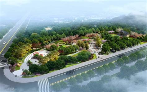 西安曲江高速出入口景观设计_陕西水石合景观规划设计有限公司