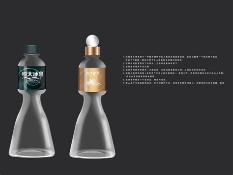 2017年年底 “恒大冰泉”矿泉水瓶型设计大赛_匠紫设计师-站酷ZCOOL
