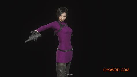 艾达王紫色毛衣MOD - 模组 - 生化危机4：重制版 - R - MOD爱好者