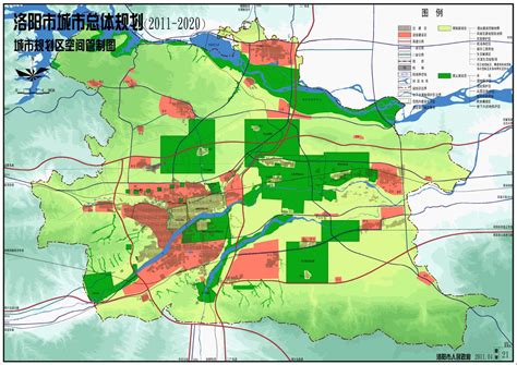 洛阳洛龙区搬迁规划图,2020年洛阳城市规划图,洛阳规划图2025_大山谷图库
