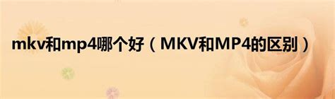 mkv是什么格式的视频(mkv免费无损转换mp4格式方法)-老汤博客
