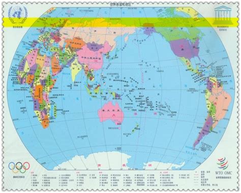 世界政区地图图片