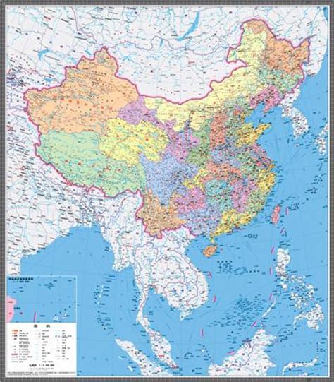 2019标准地图中国全图,20中标准,20新版标准中_大山谷图库