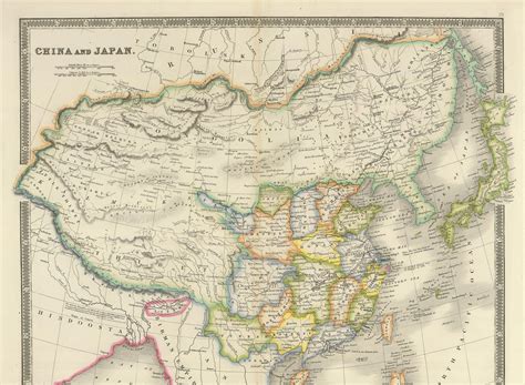 1844年在英国伦敦出版的中国大清朝版图
