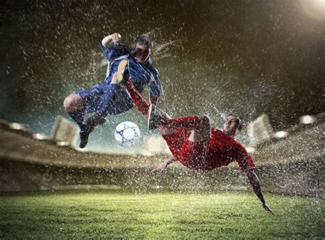 火热的足球时刻混合介质素材-高清图片-摄影照片-寻图免费打包下载