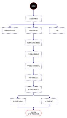 公司注册登记开办流程图--迅捷画图|平面|其他平面|思维导图模板 - 原创作品 - 站酷 (ZCOOL)